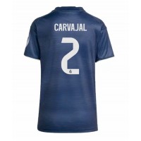 Real Madrid Daniel Carvajal #2 Vonkajší Ženy futbalový dres 2025-26 Krátky Rukáv